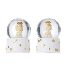 SNEŽNÁ GUĽA ANJEL BIE/ZLA MIX/2 POLY 6,5*6,5*8,5CM SUPER CENA! - FLORASYSTEM