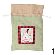 Vrecko na darčeky s motívom Veselé Vianoce.