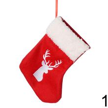 Vianočná ponožka mix vzor s rôznymi motívmi.