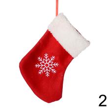 Vianočná ponožka mix vzor s rôznymi motívmi.