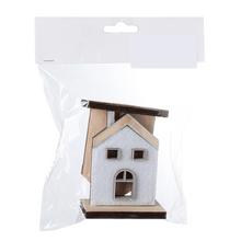 DOMČEK NA PODSTAVCI V SÁČKU  PLSŤ BL. SIVÝ 9X6 CMS/2 - FLORASYSTEM