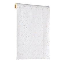 VIAN. ORGANZA VZ. HVIEZDY BIE/ZLA ZAM/TEXTIL 35*300CM - FLORASYSTEM