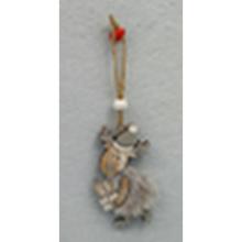 AKCIA! ZÁVES SOB S DARČEKMI SIV/NAT/STR/BIE DREVO S/2 4*8,5CM - FLORASYSTEM