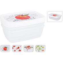 ZÁSOBNÍK PP SET/3KS 600ML - FLORASYSTEM