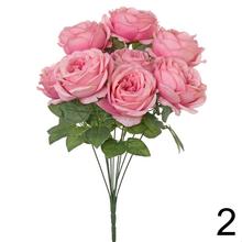 Kytica umelých ruží v mixe farieb.