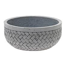 J13 OBAL MISA LUCY ŠEDÁ 24xH10CM S - FLORASYSTEM