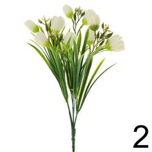 Kytica umelých kvetov krokus mix v rôznych farbách.