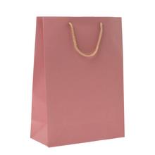 TAŠKA PAPIER KRAFT st. ružová V37x27+12cm - FLORASYSTEM