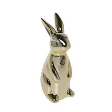Zlatý porcelánový zajačik