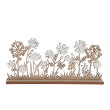 KVETY DREVO 30x13x4CM NATUR BIELE - FLORASYSTEM