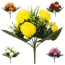 KYTICA CHRYZANTÉMA, DROB. ZELEŇ MIX 5F 35CM - FLORASYSTEM