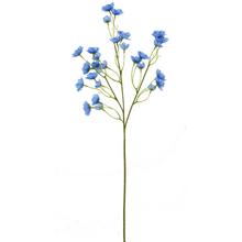 Umelý kvet konár nevádza 43 cm modrý