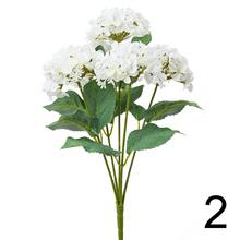 Umelé kvety hortenzia mix v troch farbách.