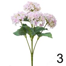 Umelé kvety hortenzia mix v troch farbách.