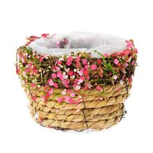 447FL/S OBAL KOŠÍK 16x16x10CM RUŽOVÝ - FLORASYSTEM