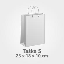 Taška S 23x18x10cm - Vianočné papierové tašky | FLORASYSTEM