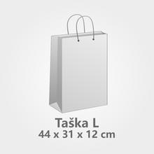 Taška L 44x31x12cm - Vianočné papierové tašky | FLORASYSTEM