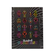 pevná cena Zošit s tvrdou doskou, A5, 96 listový, linkovaný, farebné motívy // 112.5105.01 - FLORASYSTEM