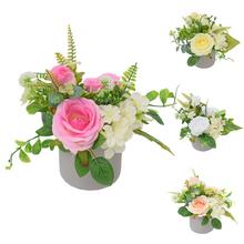 RUŽA HORTENZIA V ČREPNÍKU MIX/4F 20CM - FLORASYSTEM