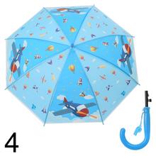 Farebný dáždnik s píšťalkou a detskými motívmi.