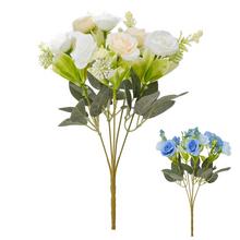 KYTICA RUŽA, ZELEŇ MIX/2F 35CM - FLORASYSTEM