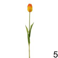 Umelé tulipány v mixe farieb, 42 cm vysoké.