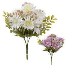 KYTICA CHRYZANTÉMA, SEDUM, ZELEŇ MIX/2F 25CM - FLORASYSTEM