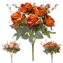 KYTICA RUŽA PERLEŤ, ZELEŇ MIX/3F 30CM - FLORASYSTEM