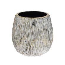 SUPER CENA OBAL CEMENT BIANCO ORO 16,5xV16CM - FLORASYSTEM