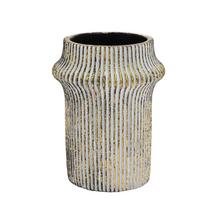 AKCIA VÁZA CEMENT PORT/BORDO 14XV18CM - FLORASYSTEM