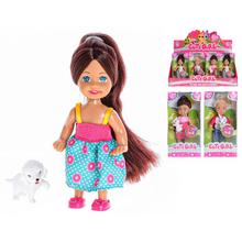 Bábika 12cm s maznáčikom - FLORASYSTEM