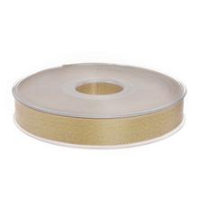 Krémová stuha 1,5 cm široká a 25 m dlhá.