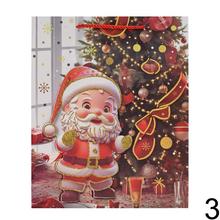 Darčeková taška s vianočnými motívmi a glitrom.