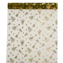 ORGANZA LESKLÁ 39x10 OLIV.-ZLATÁ - FLORASYSTEM