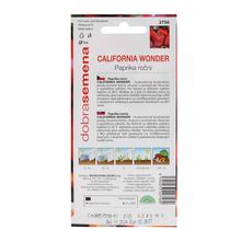 PAPRIKA ROČNÁ CALIFORNIA WONDER BIO 0,3g - FLORASYSTEM