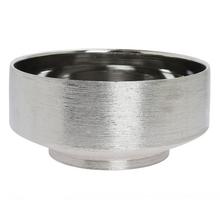 MISA KERAMIKA 30x30x14CM STRIEBORNÝ - FLORASYSTEM