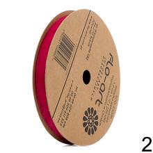 Zamatová stuha v mixe farieb, šírka 1,2 cm, dĺžka 10 yardov.