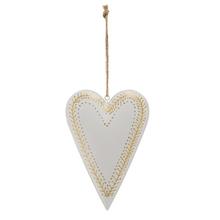ZÁVES SRDCE BIE-ZLA PLECH 14.5x10x2.2CM - FLORASYSTEM