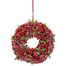 VENIEC ŠÍPKY ČERVENÉ, IMELO 35CM - FLORASYSTEM