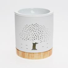 AROMALAMPA STROM PORCELÁN 9,5x11CM BIELA - FLORASYSTEM