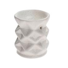 AROMALAMPA VZOR PORCELÁN 8x9CM BIELA - FLORASYSTEM