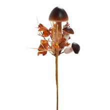 ZÁPICH HRÍBY HNEDÉ, LÍSTIE 31CM - FLORASYSTEM