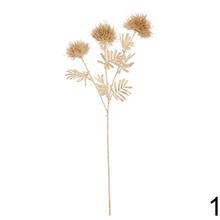 Umelé kvety BODLIAK MIX, 63 cm, v metalickej a glitrovej úprave.