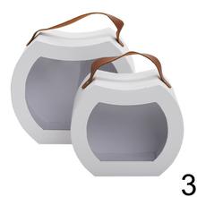 Darčeková krabička na kvety v mixe farieb.