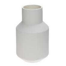 VÁZA KER. na suché 12x12x19,5CM BIELA - FLORASYSTEM