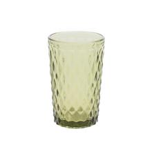 POHÁR SKLO 8x12,5CM ZELENÝ - FLORASYSTEM