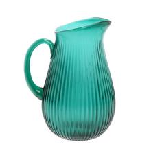 DŽBÁN SKLO 11x24CM ZELENÝ - FLORASYSTEM