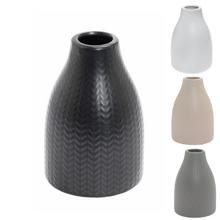 Keramická váza v mixe farieb, výška 14 cm.