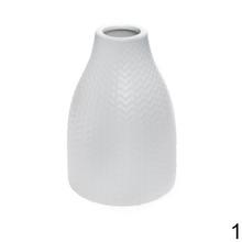 Keramická váza v mixe farieb, výška 14 cm.