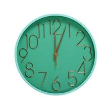 HODINY NÁSTENNÉ MDF 25CM MODRÉ - FLORASYSTEM